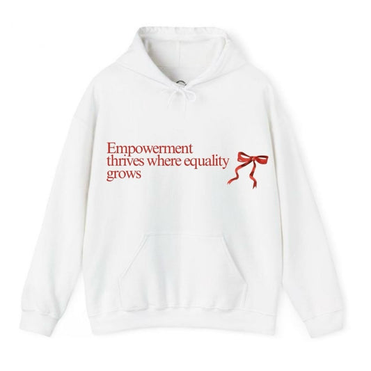 the fruit of power white hoodie