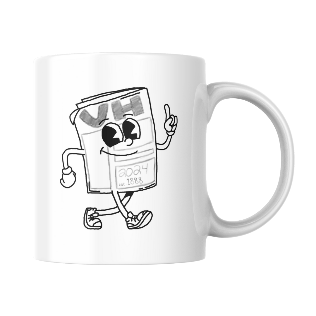 White Vanderbilt Hustler Mug