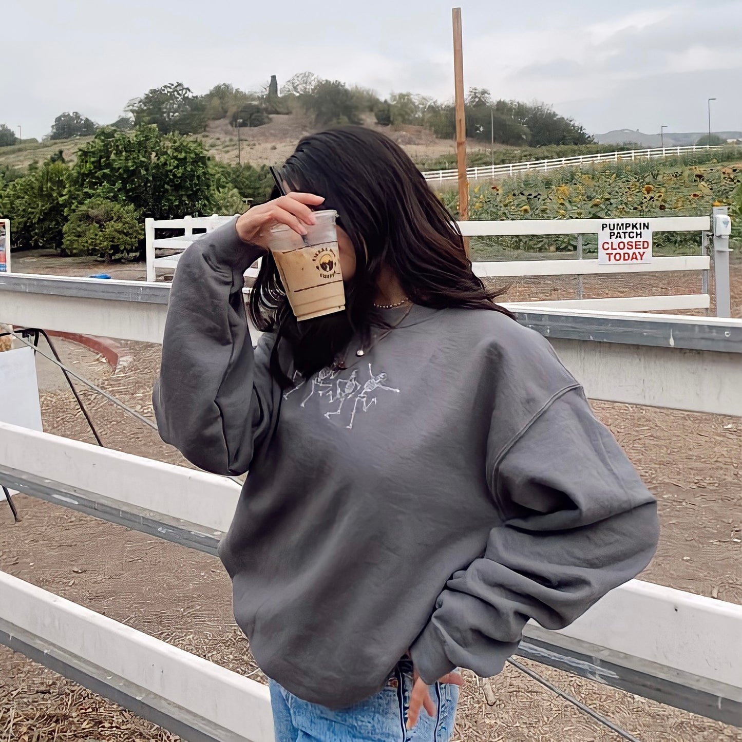 Spooky Scary Skeletons Crewneck