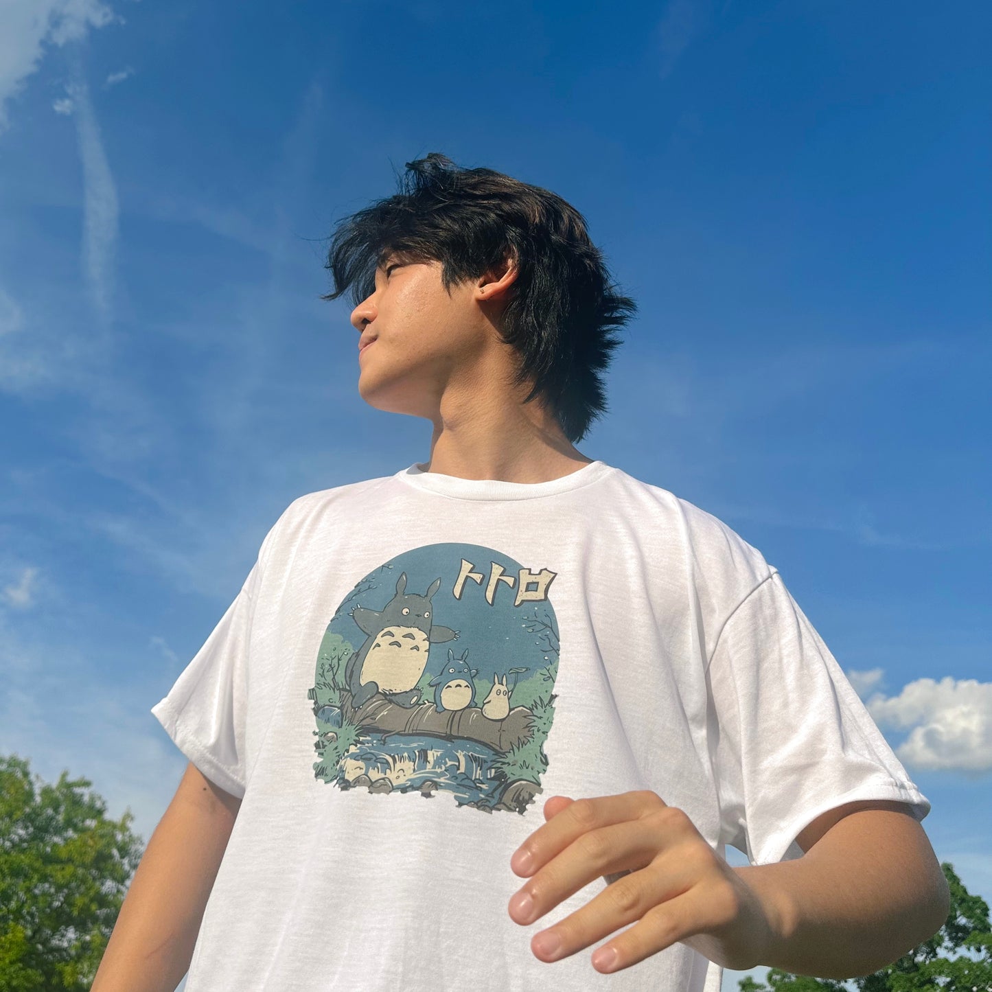 White Totoro Tee